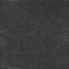 Monochrome printing raster, abstract vector halftone background.