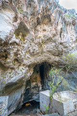 Wall Mural - Cennet and Cehennem (English: heaven and hell) are the names of two large sinkholes in the Taurus Mountains, in Mersin Province, Turkey. The sinkholes are among the tourist attractions of the province