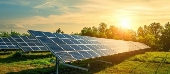 Solar panels and power systems powered by the sun.