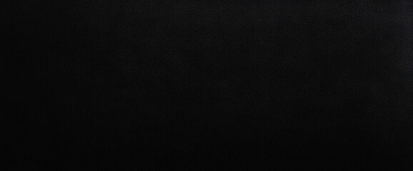 black abstract background. black fabric texture background. wide banner.