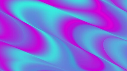 Wall Mural - Luxury waves pattern in turquoise and pink Abstract motion background.