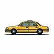 © Iryna - Taxi in cartoon, doodle style. Isolated 2d vector illustration in logo, icon, sketch style, Eps 10. AI Generative