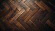 : Close-up of a luxurious brown parquet plank texture, emphasizing the intricate grain patterns and natural hues of the wood. 8k