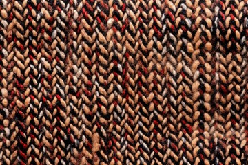 Poster - Seamless pattern of actual tweed fabric
