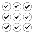 © avaicon - Check mark icon vector. Tick mark sign and symbol