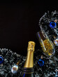 Celebración champaña, año nuevo, Festividades 