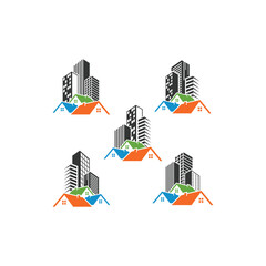 Wall Mural - real estate logo design