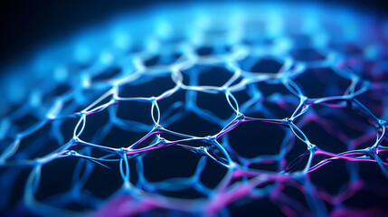Wall Mural - Technology abstract graphic poster web page PPT background, technology background
