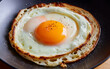 Capture the essence of Fried Egg in a mouthwatering food photography shot