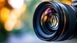 © Planetz - A close-up of a camera lens with a blurry background. Suitable for photography websites, graphic design tutorials, digital marketing materials, and social media posts about photography and creativity.