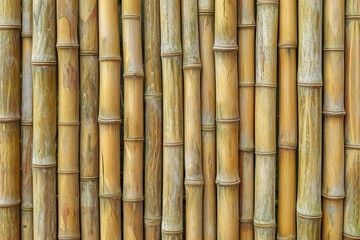  Bamboo fence background