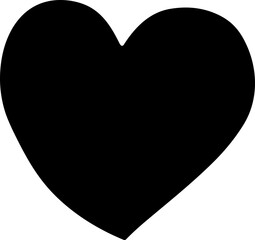Wall Mural - Hand drawn hearts. Design elements for Valentine's day.