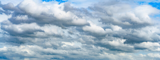 Wall Mural - clouds white soft in the vast blue sky