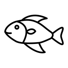 Sticker - Fish Line icon