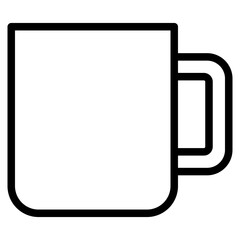 Poster - mug icon