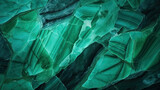 Fototapeta Konie - Close up of a green jade texture, emerald gem stone 
