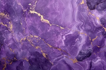 Canvas Print - Purple marble texture background