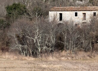 Wall Mural - rural village