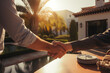 Successful Real Estate Handshake