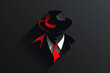 Modern and stylish mafia logo.