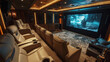 Luxury home theater design.