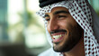 Handsome Arab Millionaire Sheikh in Traditional Attire