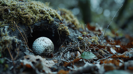 Poster - moss on the ground