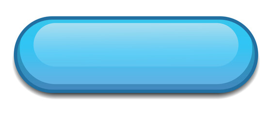 Poster - Modern trendy button. Empty web button. Colorful gradients button. Blue gradient button