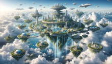 Celestial Archipelago: The Skyborne Island City