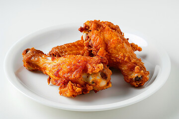 Canvas Print - fried chicken wings