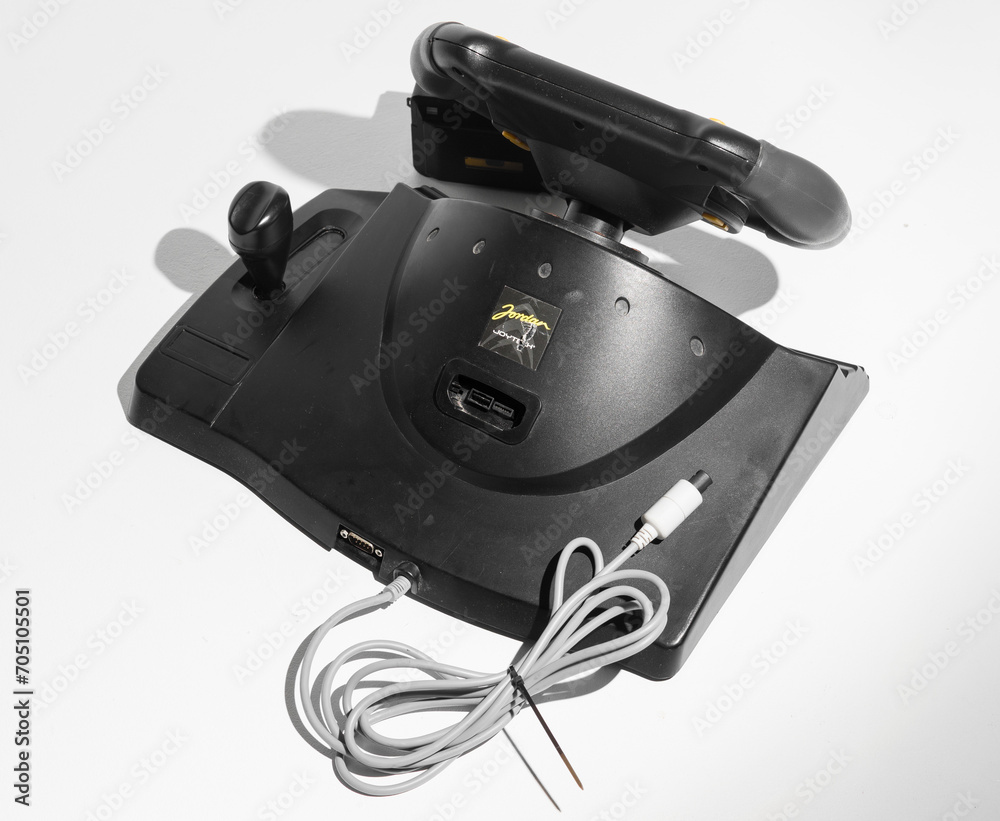 kent, uk 01.01.2024 Joytech Official Jordan Grand Prix Racing Steering ...