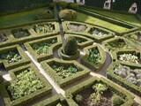 Fototapeta  - Pałacowy ogród widok z góry