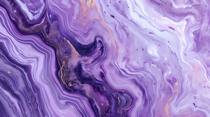 Abstract purple liquid marble or watercolor background