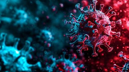 Poster - Illustrated Virus