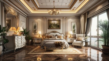 Wall Mural - living room interior