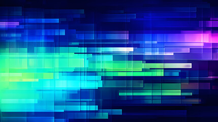 Wall Mural - Technology abstract graphic poster web page PPT background, technology background