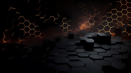 Technology abstract graphic poster web page PPT background, technology background