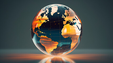 Wall Mural - Technology abstract graphic poster web page PPT background, technology background