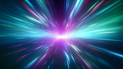 Wall Mural - Technology abstract graphic poster web page PPT background, technology background