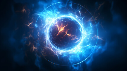 Wall Mural - Technology abstract graphic poster web page PPT background, technology background