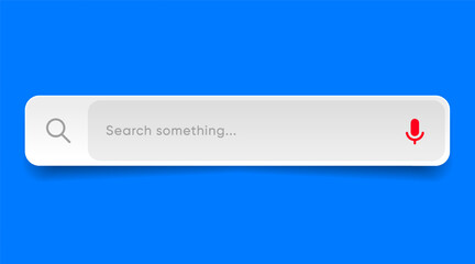 Poster - Search Bar with suggestions for UI UX design and web site. Search Address and navigation bar icon. Collection of search form templates for websites. Search engine web browser window template.