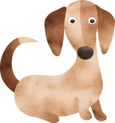 Aufkleber - Dog created with Generative AI technology