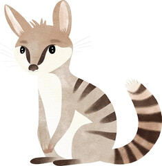 Aufkleber - Numbat created with Generative AI technology