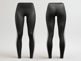 Wall Mural - Trendy Leggings Mockup for Fitness and Fashion - AI Generated