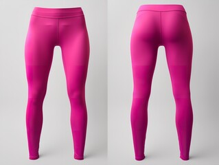 Wall Mural - Trendy Leggings Mockup for Fitness and Fashion - AI Generated