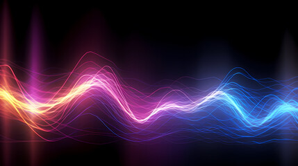 Aufkleber - Technology abstract graphic poster web page PPT background, technology background