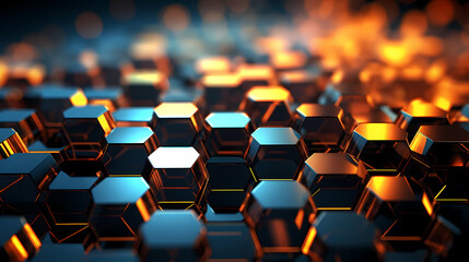 Aufkleber - Technology abstract graphic poster web page PPT background, technology background