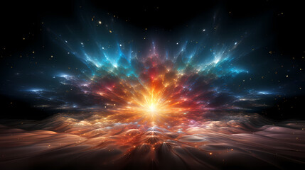 Aufkleber - Technology abstract graphic poster web page PPT background, technology background