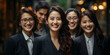 © Resdika - A Group of Young Asian Business Women in Elegant Business Suits
