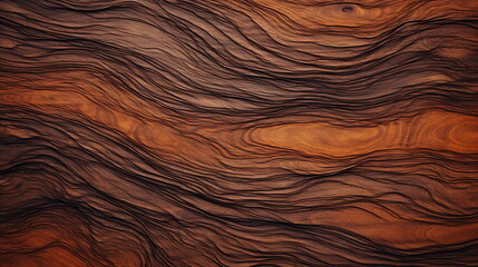 Wall Mural - wood texture with a brown color, rough wood texture - Generative AI